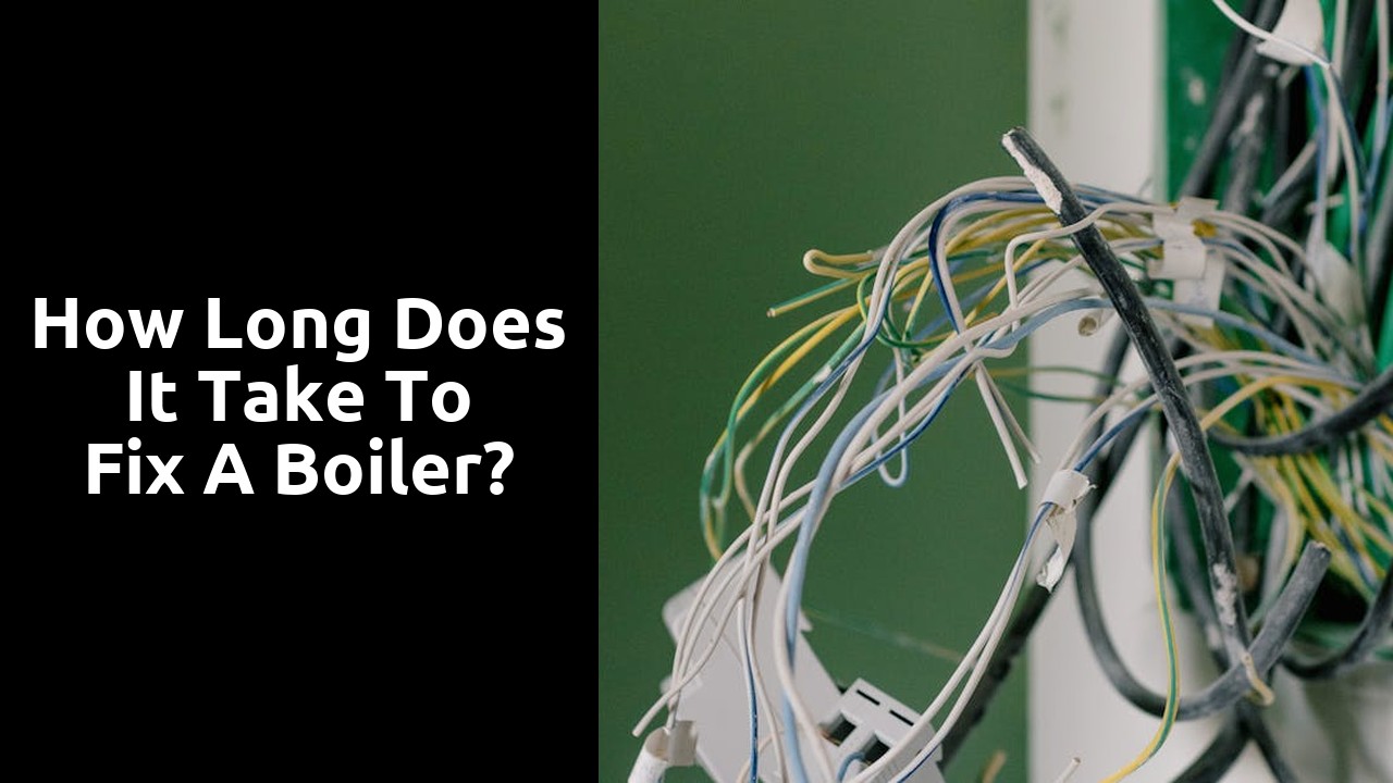 How long does it take to fix a boiler?